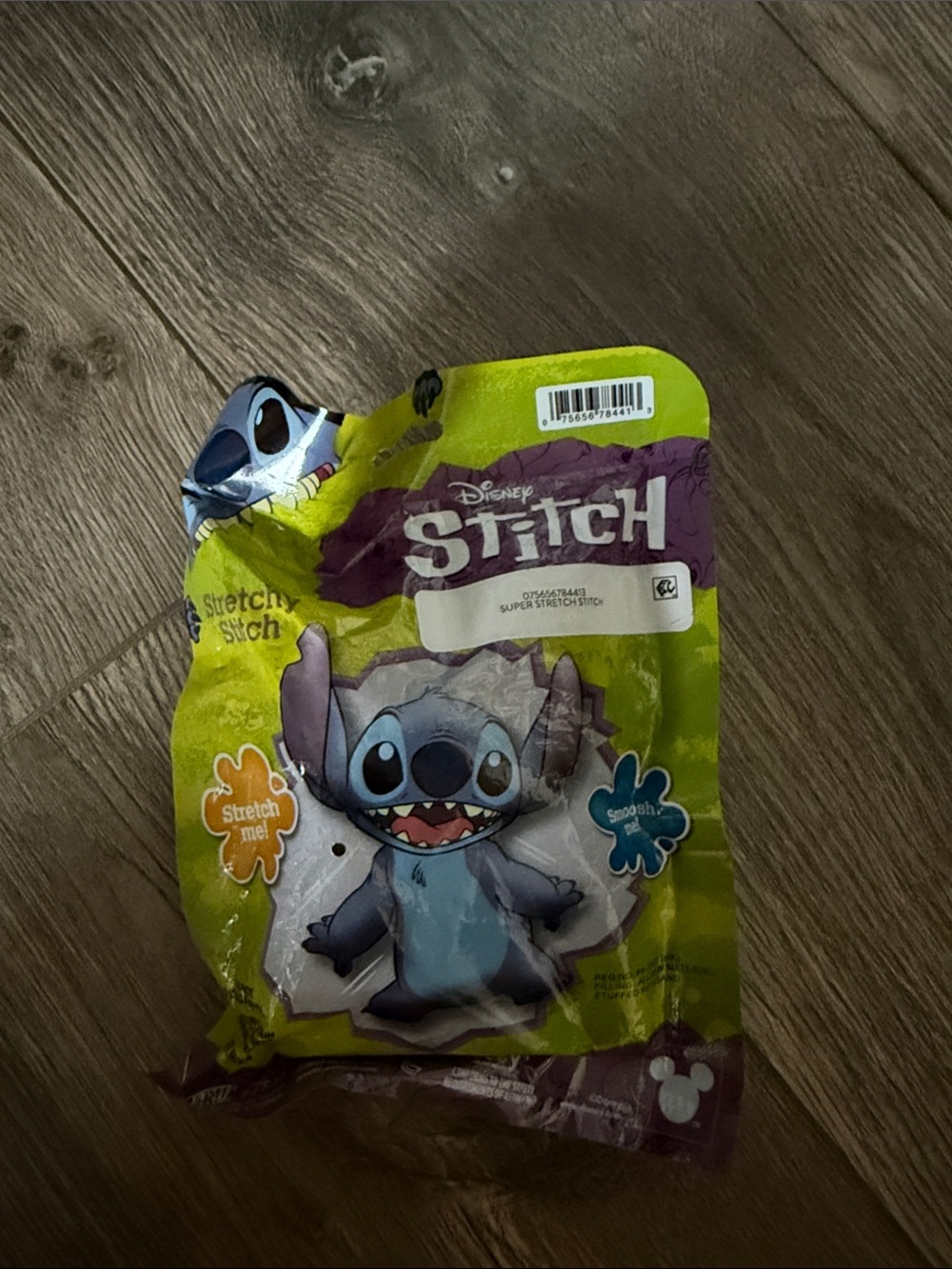 Disney Stitch Stretchy Small Pet Toy - Blue and Purple Accents